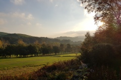 Autumn sun at Woodcock Farm