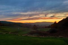 Sunset-over-golf-course